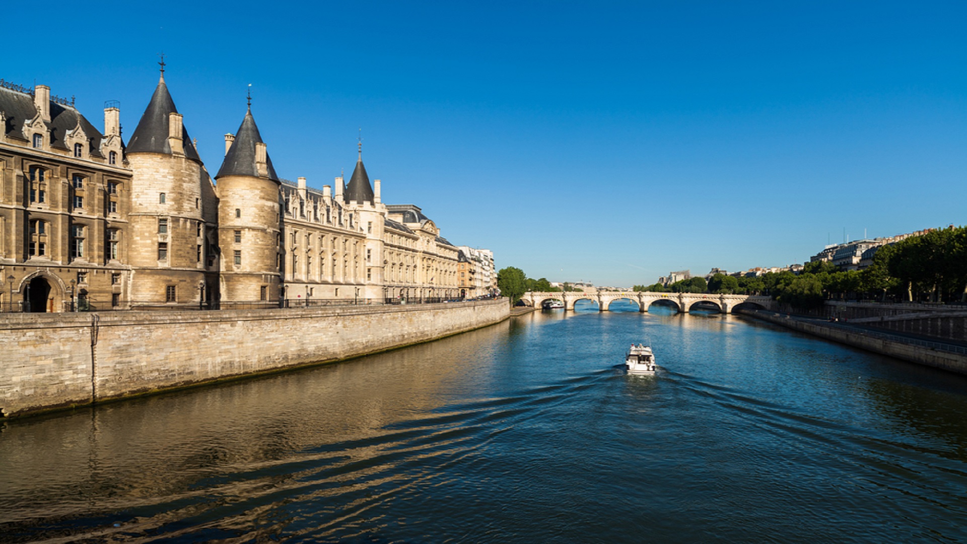 Banks of the Seine River Paris
